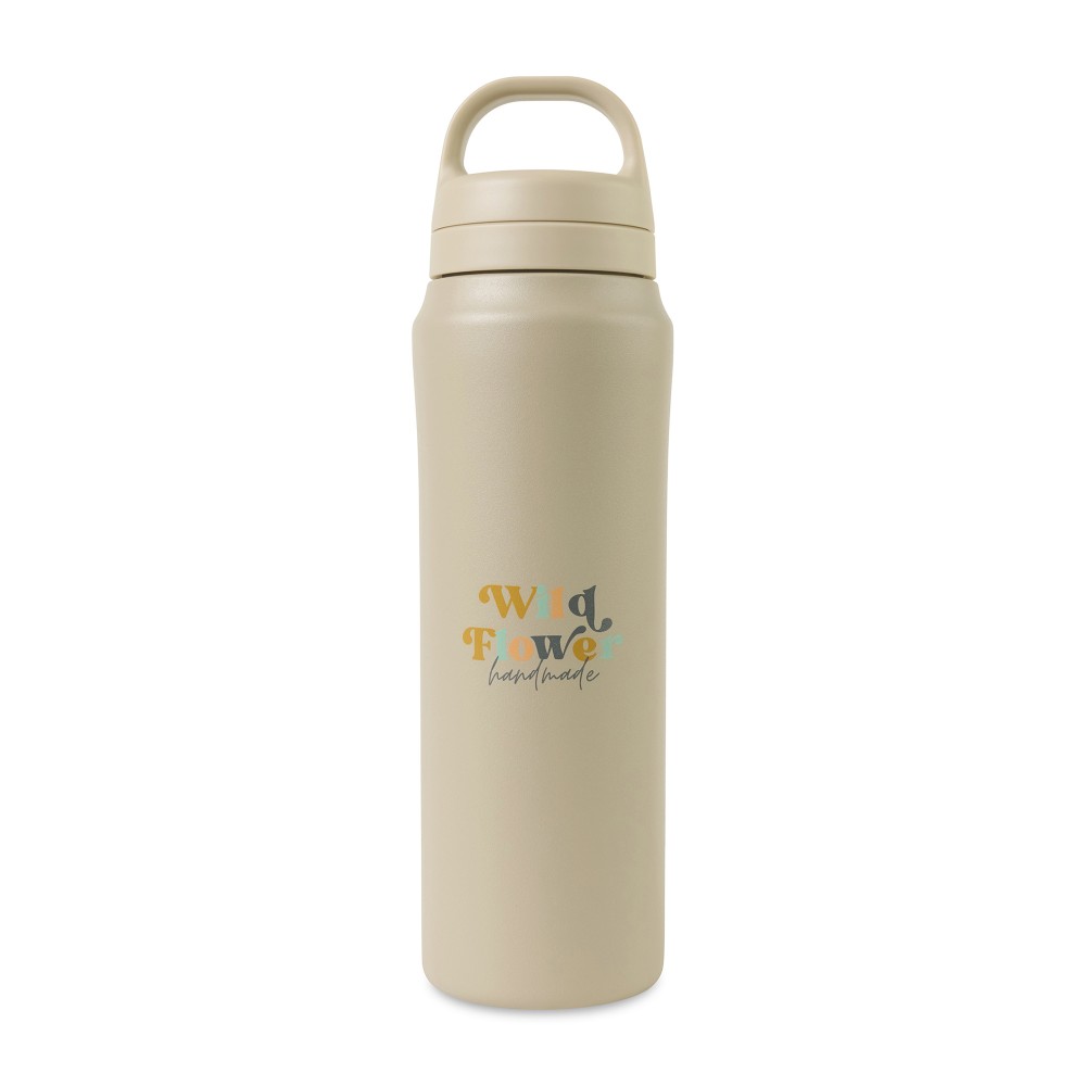 Aviana Rowan Recycled Water Bottle - 16 Oz. - Taupe with Logo Aviana Rowan Recycled Water Bottle - 16 Oz. - Taupe with Logo