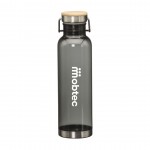 Logo Branded MacLeod Bottle w/ Bamboo Twist Lid - 27oz