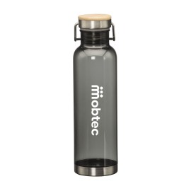 Logo Branded MacLeod Bottle w/ Bamboo Twist Lid - 27oz