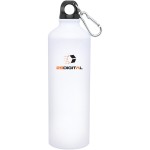 Customized 24 oz h2go Aluminum Classic (White)