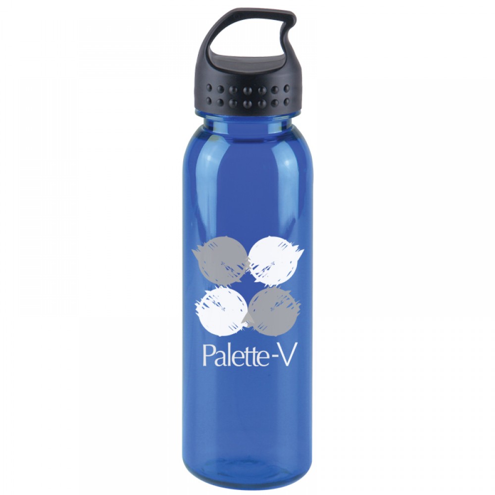 24 Oz. The Outdoorsman Transparent Sports Bottle w/Crest Lid with Logo 24 Oz. The Outdoorsman Transparent Sports Bottle w/Crest Lid with Logo