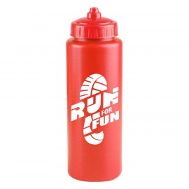32 Oz. The Athlete Sports Bottle w/Valve Lid with Logo