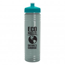 Personalized 24 Oz. Slim Fit Upcycle Rpet Bottle w/Push-Pull Lid