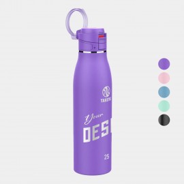 Customized 25 oz Takeya Stainless Steel Insulated Traveler Coffee Bottle