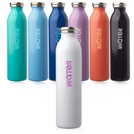 Pop Color Stainless Steel Water Bottles 20 oz with Logo  Pop Color Stainless Steel Water Bottles 20 oz with Logo