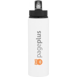Logo Branded 26 oz h2go Virtue (Matte White)  Logo Branded 26 oz h2go Virtue (Matte White)