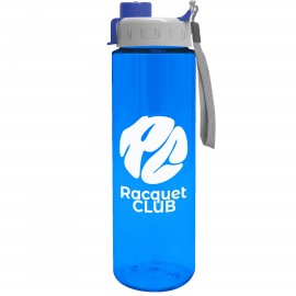 Customized Freedom Bottle - 28 oz.Transparent Tritan Bottle with Quick Snap Lid