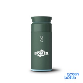 Brew Flask Ocean Bottle - 12oz with Logo