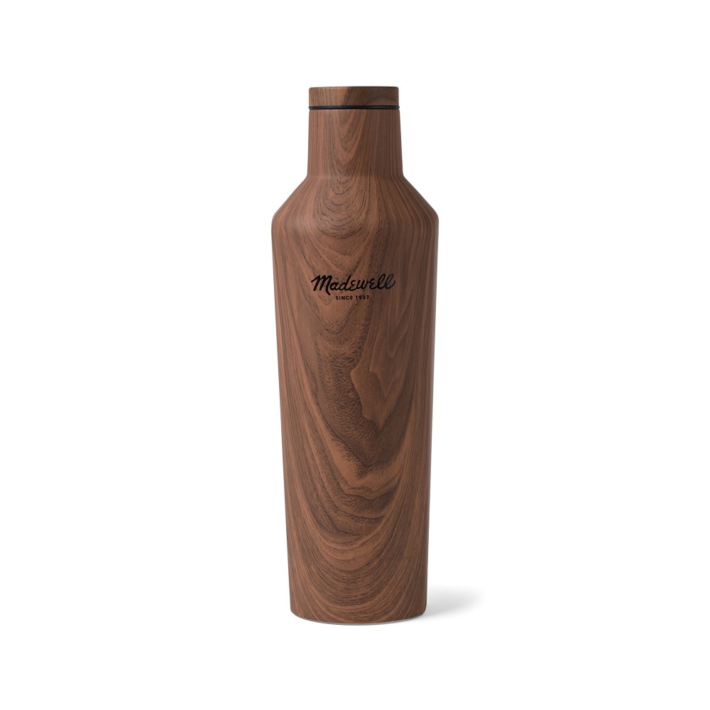 CORKCICLE Canteen - 16 Oz. - Walnut with Logo CORKCICLE Canteen - 16 Oz. - Walnut with Logo