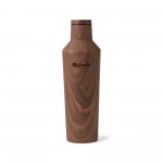 CORKCICLE Canteen - 16 Oz. - Walnut with Logo