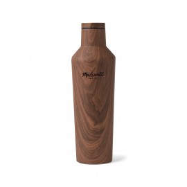 CORKCICLE Canteen - 16 Oz. - Walnut with Logo