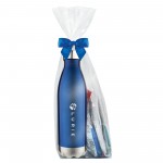 Personalized 17 Oz. Dual Wall Vacuum Sealed Water Bottle Gift Set - Liquid IV Electrolyte Drink Mix, & More