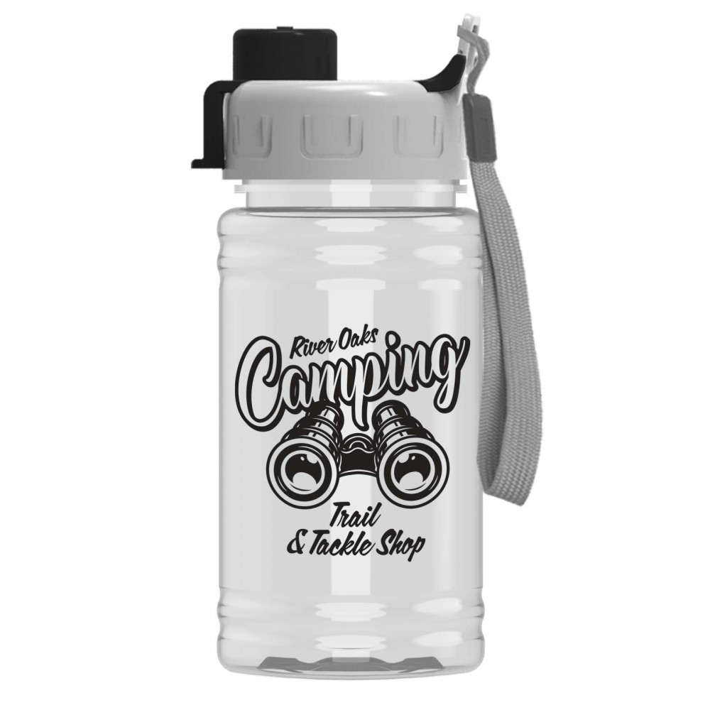 Personalized 16 Oz. Mini PETE Sports Bottle with Quick Snap lid Personalized 16 Oz. Mini PETE Sports Bottle with Quick Snap lid