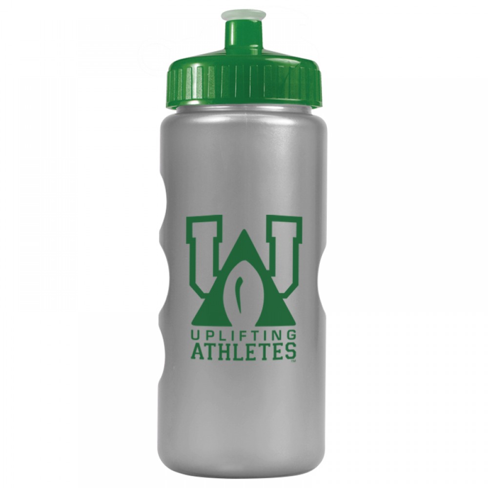 22 Oz. Metalike Mini Peak Tritan Sports Bottle w/Push Pull Lid with Logo