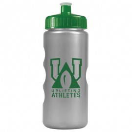 22 Oz. Metalike Mini Peak Tritan Sports Bottle w/Push Pull Lid with Logo