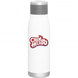 Personalized 25 oz h2go Lumos (White)