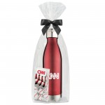 Promo Revolution - 17 Oz. Dual Wall Vacuum Sealed Water Bottle Gift Set with Logo