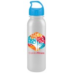 Customized 24 Oz. Digital Metalike Bottle w/Crest Lid