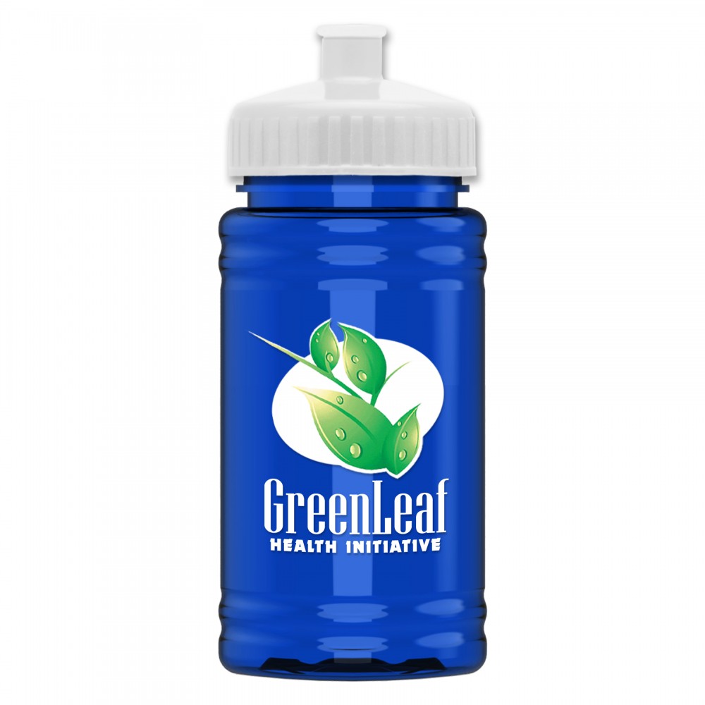 Upcycle - Mini 16 Oz. Rpet Sports Bottle w/Push-Pull Lid - Digital with Logo