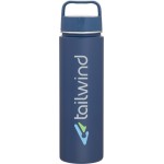 30 oz h2go Crux (Matte Navy) with Logo