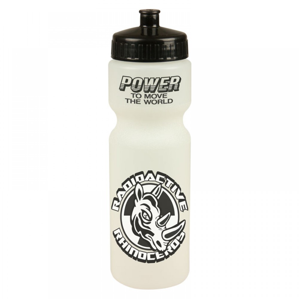 28 Oz. Glow In The Dark Bike Bottle with Logo 28 Oz. Glow In The Dark Bike Bottle with Logo