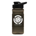 Logo Branded 20 Oz. Upcycle Rpet Bottle w/Drink Thru Lid