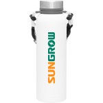 Logo Branded 32 oz h2go Pine (Matte White)