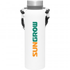 Logo Branded 32 oz h2go Pine (Matte White)