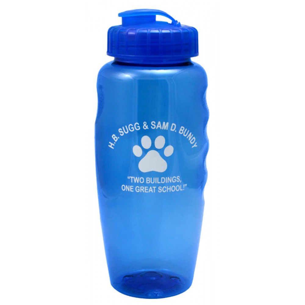 Customized 30 Oz. "Gripper" Poly-Clean Sports Bottle with Super-Sipper Lid Customized 30 Oz. "Gripper" Poly-Clean Sports Bottle with Super-Sipper Lid