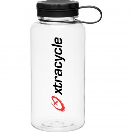 34 oz h2go Wide 2.0 (Clear) with Logo