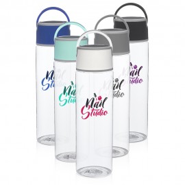 Chenab Plastic Water Bottles 23 oz with Logo  Chenab Plastic Water Bottles 23 oz with Logo