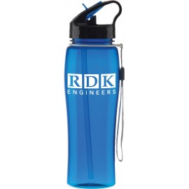 25 Oz. Tritan Hydro Collection Water Bottle with Logo  25 Oz. Tritan Hydro Collection Water Bottle with Logo