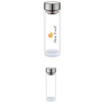 14 Oz. Glass Tea & Water Bottle with Logo