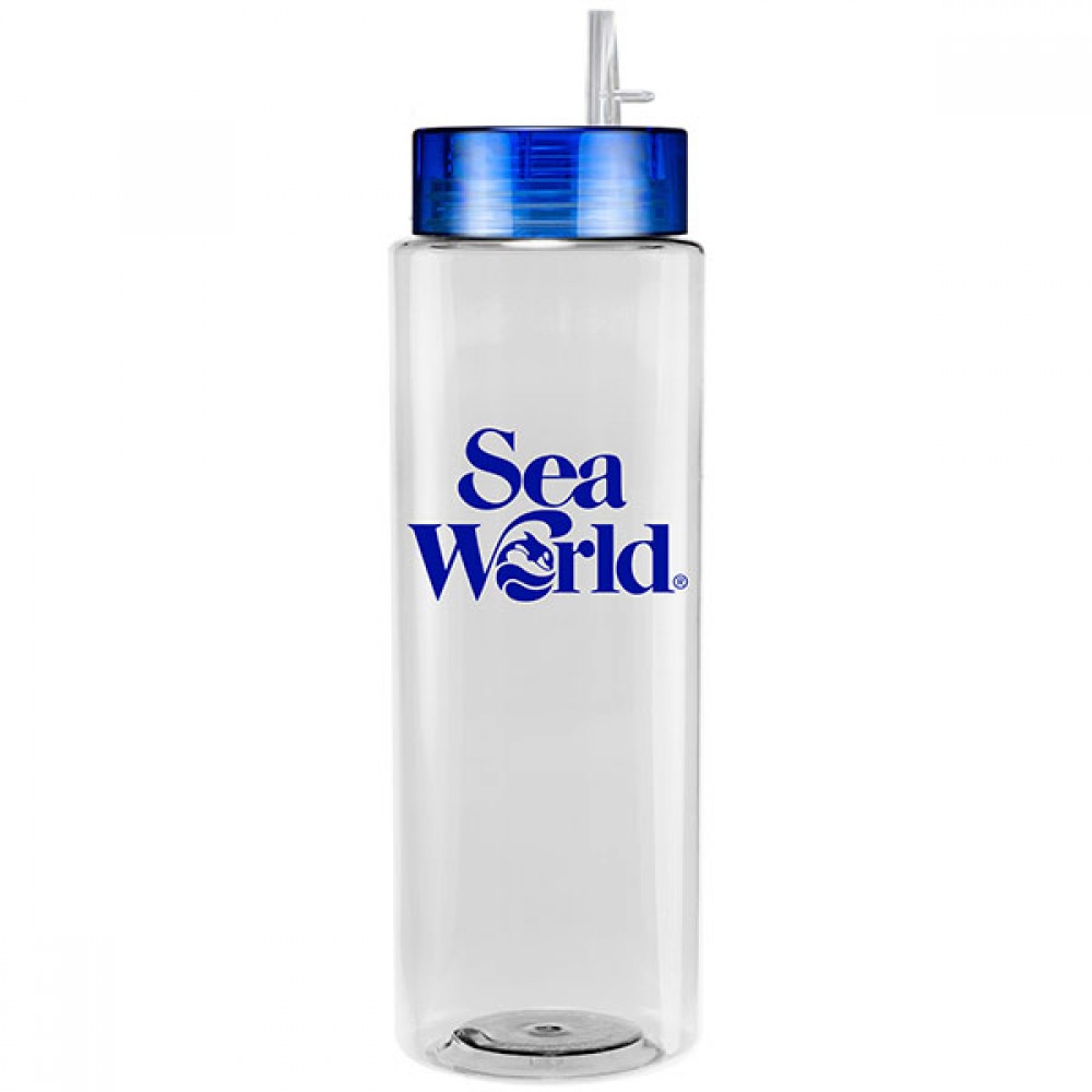 Custom 32 Oz. Premium Bottle (Premium Lid)