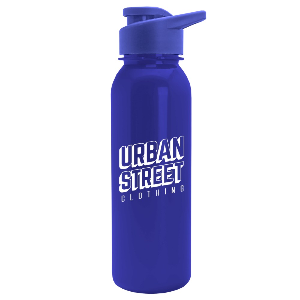 Personalized 24 Oz. Terrain Metallic Sports Bottle w/Snap Lid