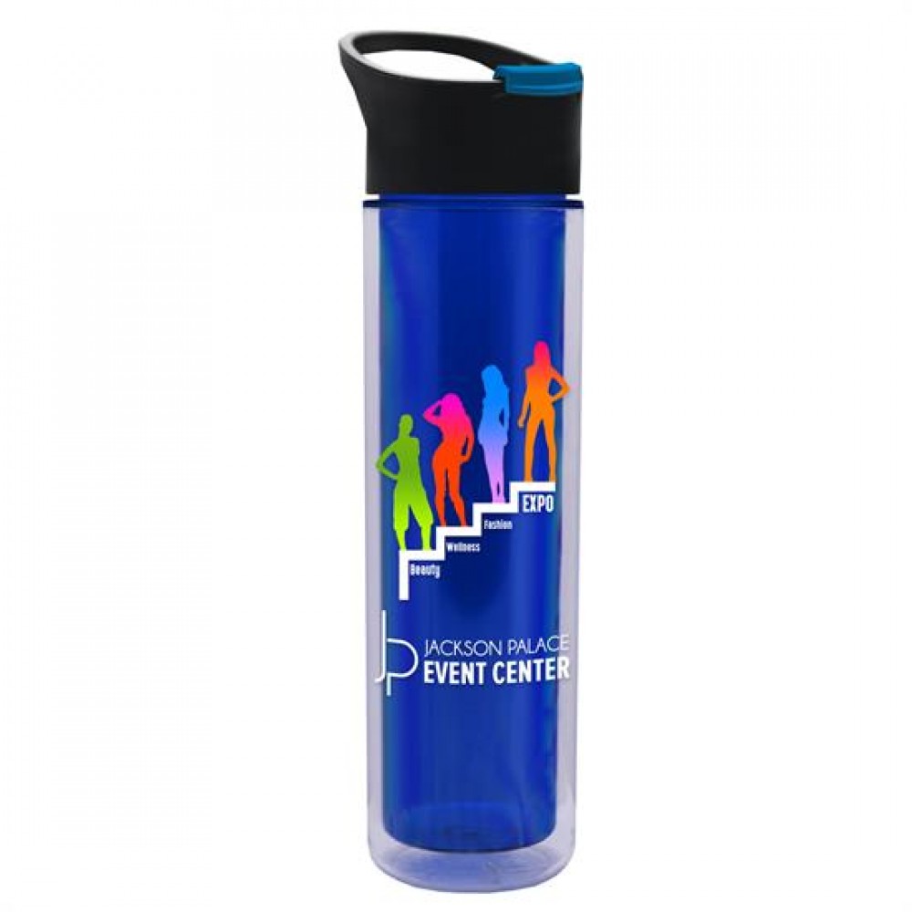 Customized 16 Oz. Slim Travel Insulated Tumbler w/Pop-Up Sip Lid (Digital) Customized 16 Oz. Slim Travel Insulated Tumbler w/Pop-Up Sip Lid (Digital)