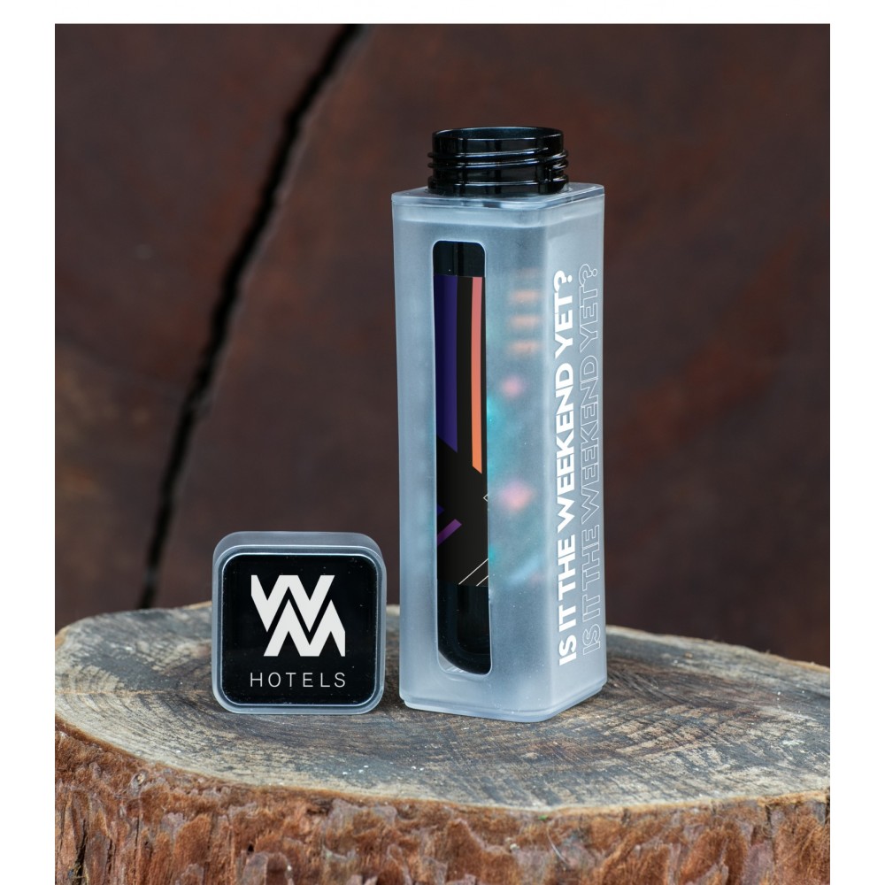 Lucen 500mL Bottle - Black with Logo