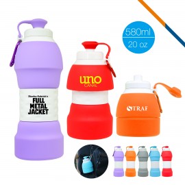 Idol Collapsible Water Bottle with Logo  Idol Collapsible Water Bottle with Logo