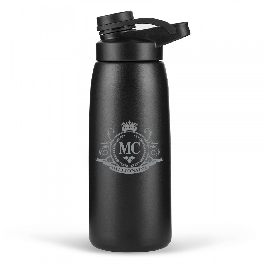 Logo Branded 26 oz. The Work Out Stainless Steel Vacuum Bottle