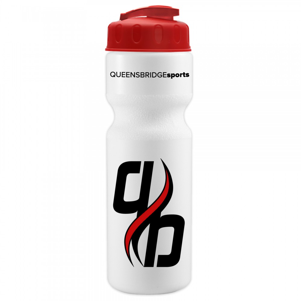 28 Oz. The Journey Bike Bottle w/Usa Flip Lid with Logo