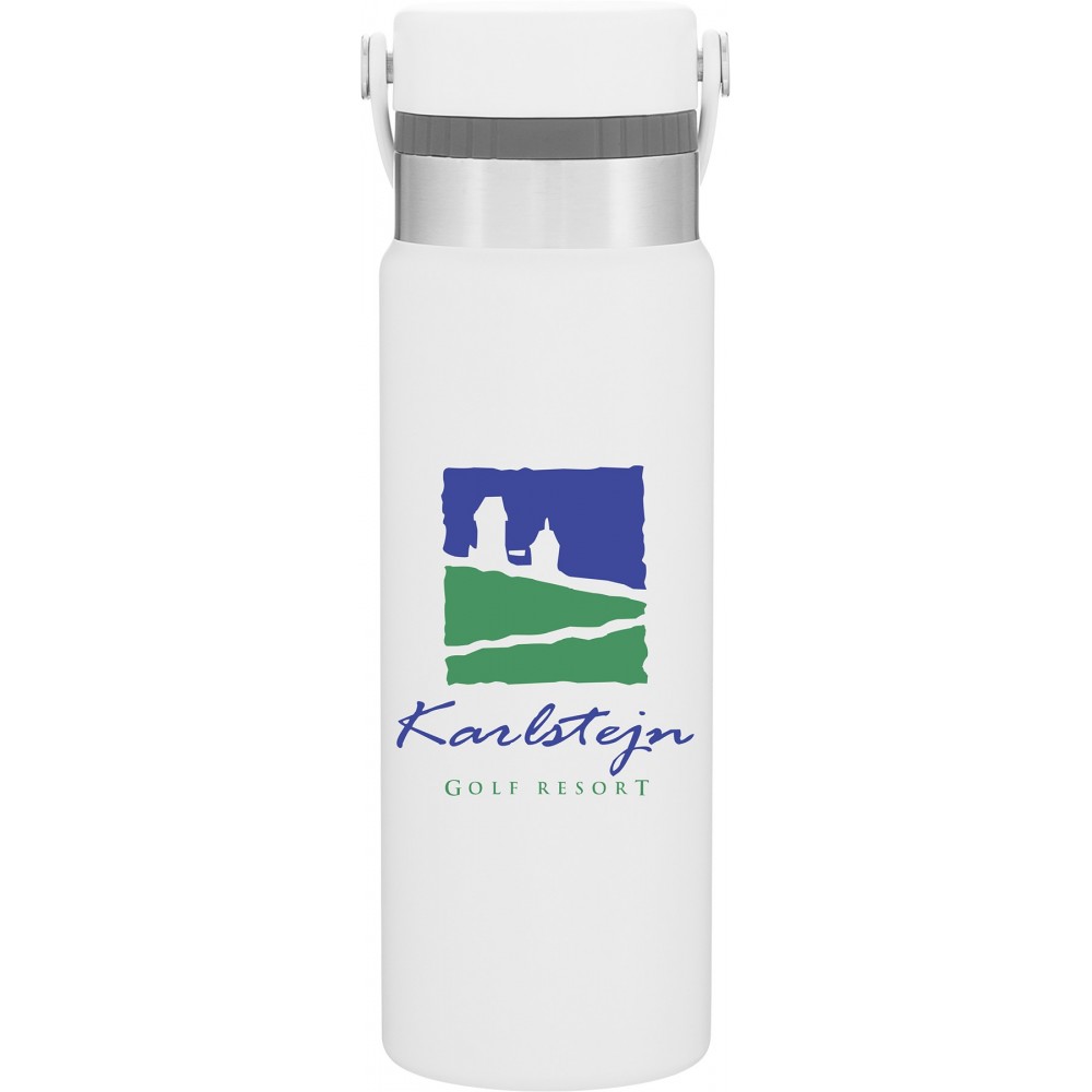 25 oz h2go Realm (Matte White) with Logo 25 oz h2go Realm (Matte White) with Logo