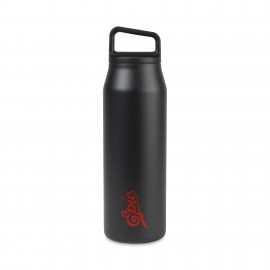 MiiR Vacuum Insulated Wide Mouth Bottle - 32 Oz. - Black Powder with Logo