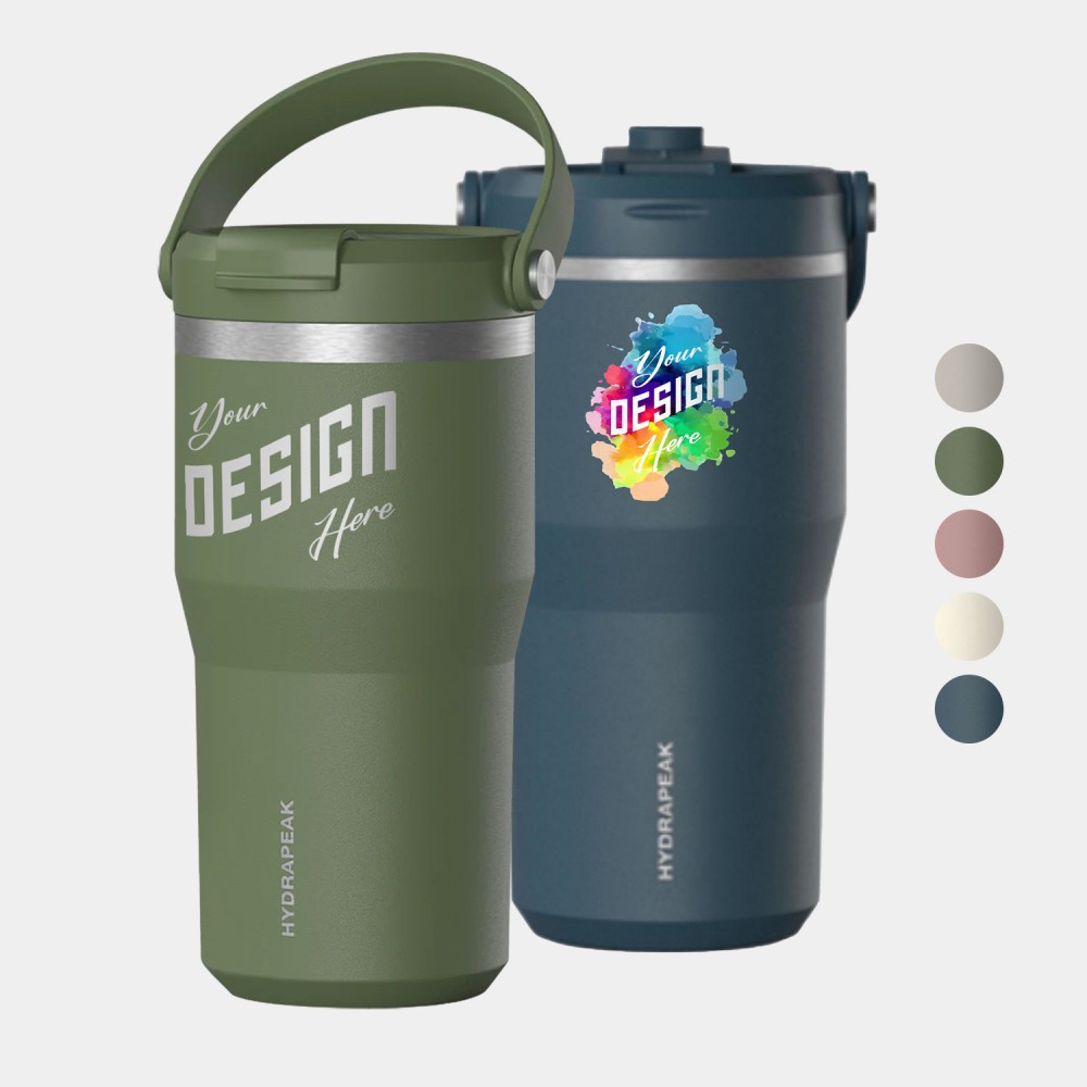 Logo Branded 24 oz Hydrapeak Stainless Steel Insulated Nomad Tumbler