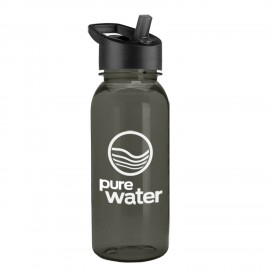 18 Oz. The Cadet Sports Bottle w/Flip Straw Lid with Logo