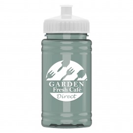 16 Oz. Upcycle Mini Rpet Bottle w/Push Pull Lid with Logo
