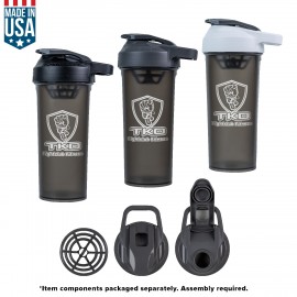 27 oz USA Made Protein Sport Shaker Bottle with Logo