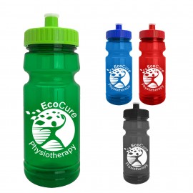 24 oz. UpCycle Sports bottle with Push-pull lid with Logo