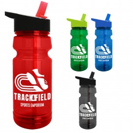 Promotional 24 oz. UpCycle Sports bottle with Flip Straw lid