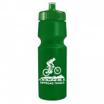 Logo Branded The Venture - 24 oz. Circular Bike Bottle with Push pull lid