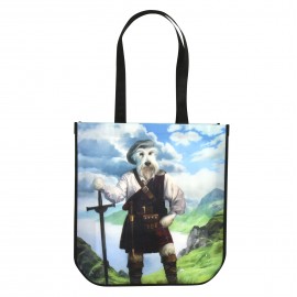 Custom Laminated Non-Woven PP Round Cornered Tradeshow Bag 14"x15"x6" with Logo  Custom Laminated Non-Woven PP Round Cornered Tradeshow Bag 14"x15"x6" with Logo